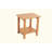 Wood-Grain Imitation Wood Side Table, Simple Yet With A Touch Of Texture. A Small Tabletop For Outdoor Picnics.-2284774