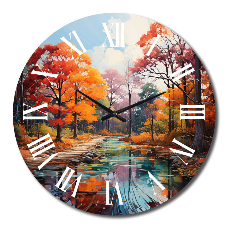 Horloge murale Colbee - Paysages, Grand