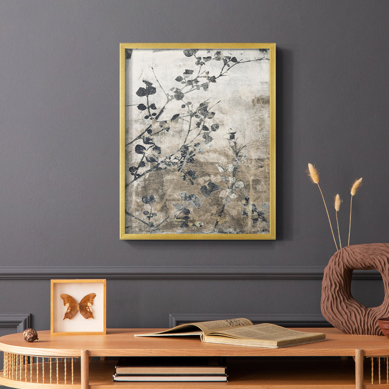 Boundless VII Framed Print - Solid Wood, 14" H x 11" W