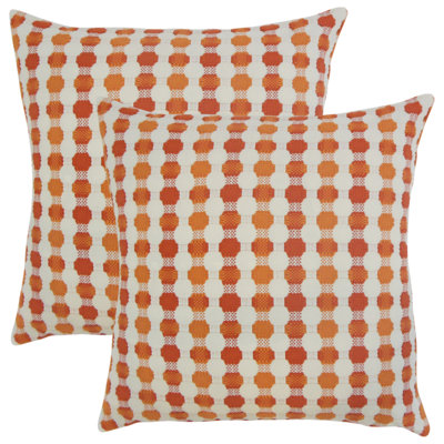  Geometric Throw Pillow