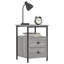 Orlie 34cm W Iron Bedside Table-826484599
