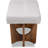 Studio Benches, One Size, Greyish Beige/Walnut