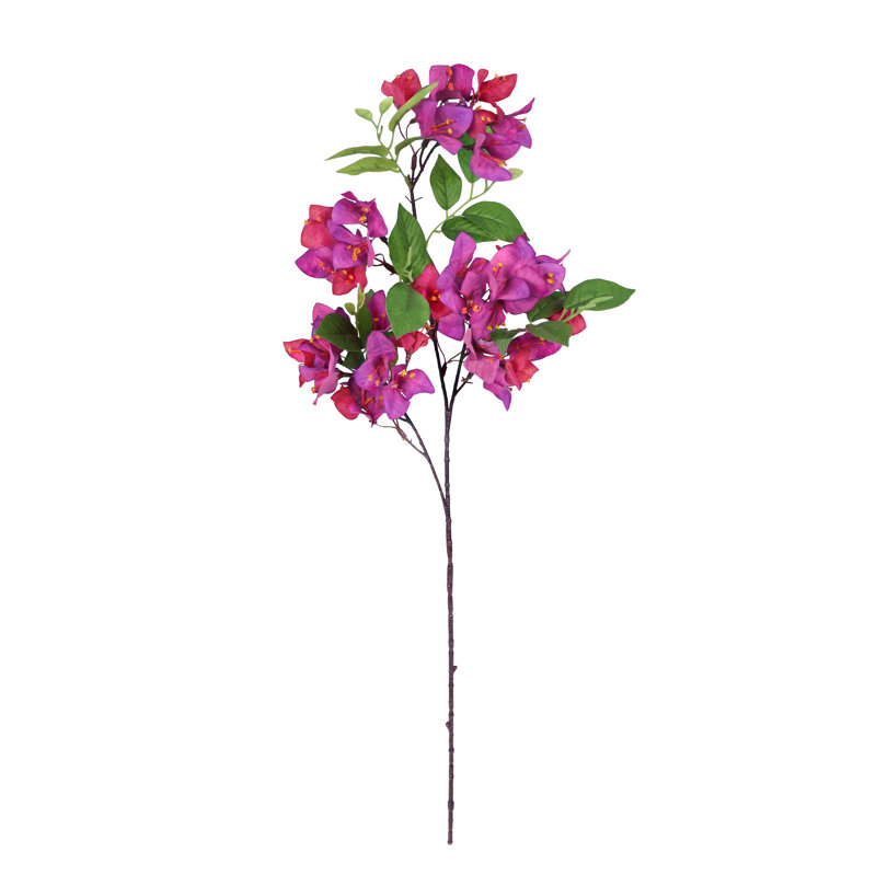 Artificial Bougainvillea Flower Stem Spray, Fuchsia