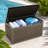 260 Gallons Water Resistant Resin Lockable Deck Box