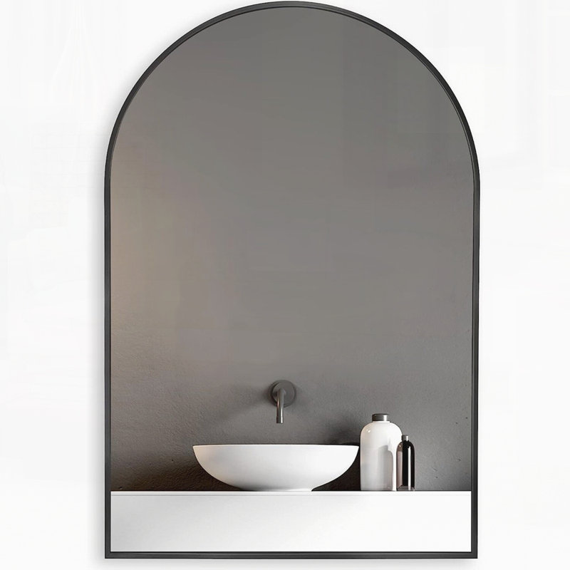 Miroir de salle de bain 20x30, Noir, 30" x 20"