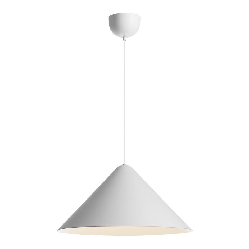Milvo 1 - Light Cone Pendant, White
