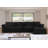 6 - Piece Chenille Sectional-1793634380