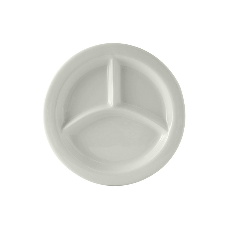 Capsule de service divisée compartiment Tuxcare, Blanc porcelaine