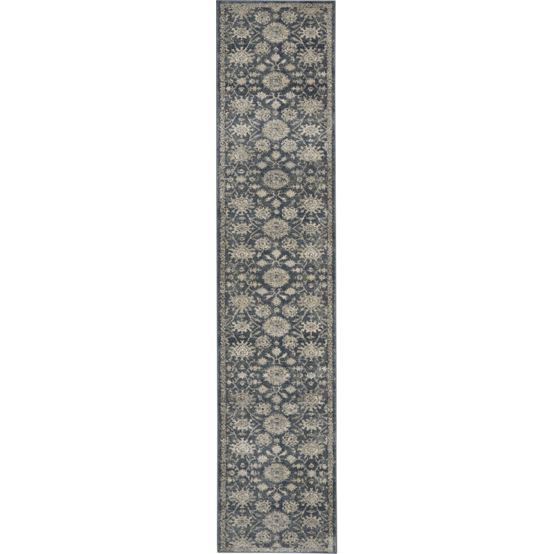 Tapis beige Freeda, Tapis de couloir 2 pi 2 po x 7 pi 6 po