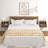 Floating Nightstand With Decorative Embossed Pattern-1257718116