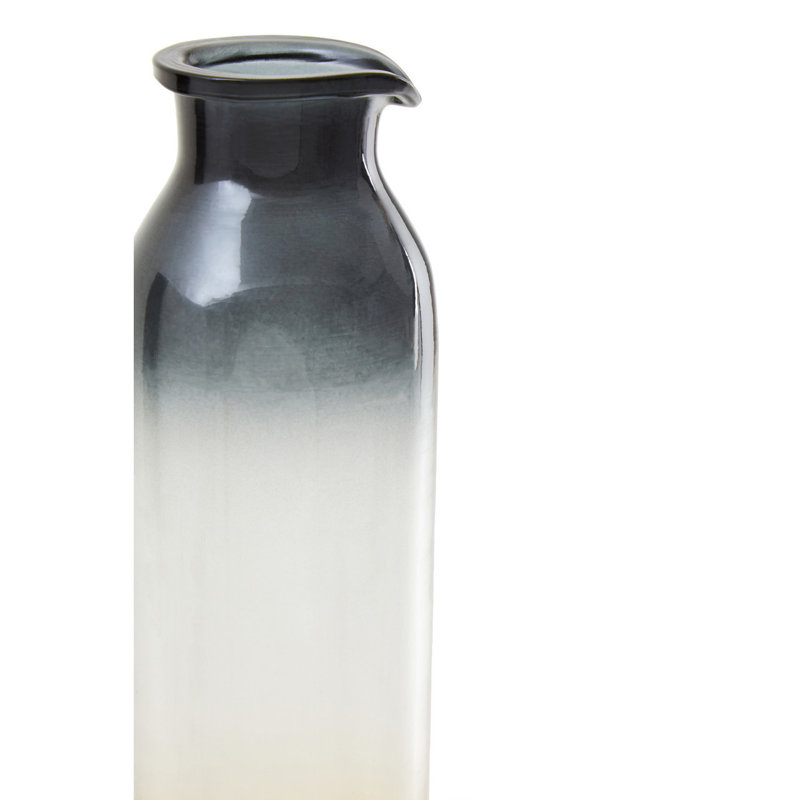 Charl Glass Table Vase, 30cm H x 8cm W x 8cm D