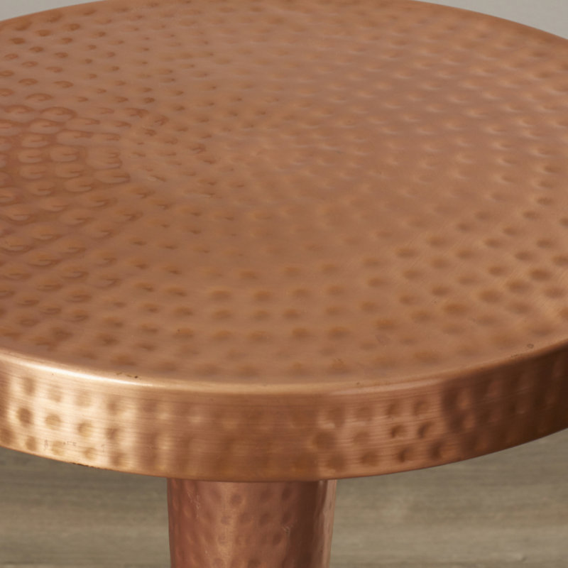 Renato Pedestal End Table