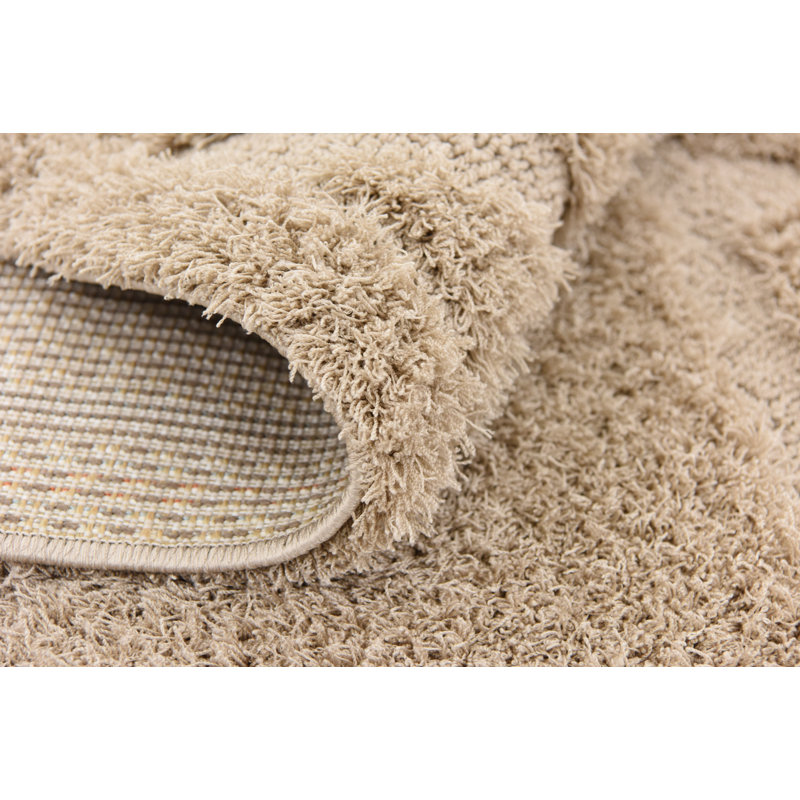 Tapis beige à motif géométrique Cand, Rectangle 4 pi x 6 pi