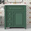 Meuble-lavabo de 30 po avec rangement en céramique-645387365