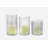 9 " Glass Votive Set of 3