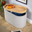 Aurie 77cm Wide Rectangle No Pattern Standard Ottoman with Storage-1820413403