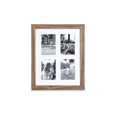 Wood Picture Frame with Mat