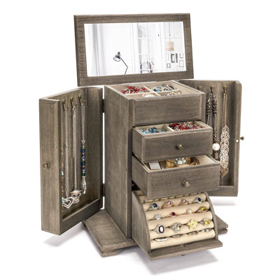 Wood Jewelry Box +