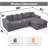 Convertible Sofa Sectional-1985326073