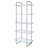 Colfax Clear 5-shelf Bookshelf