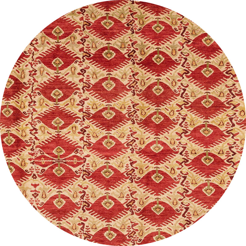 Tapis abstrait 4111, Rond 5 pi
