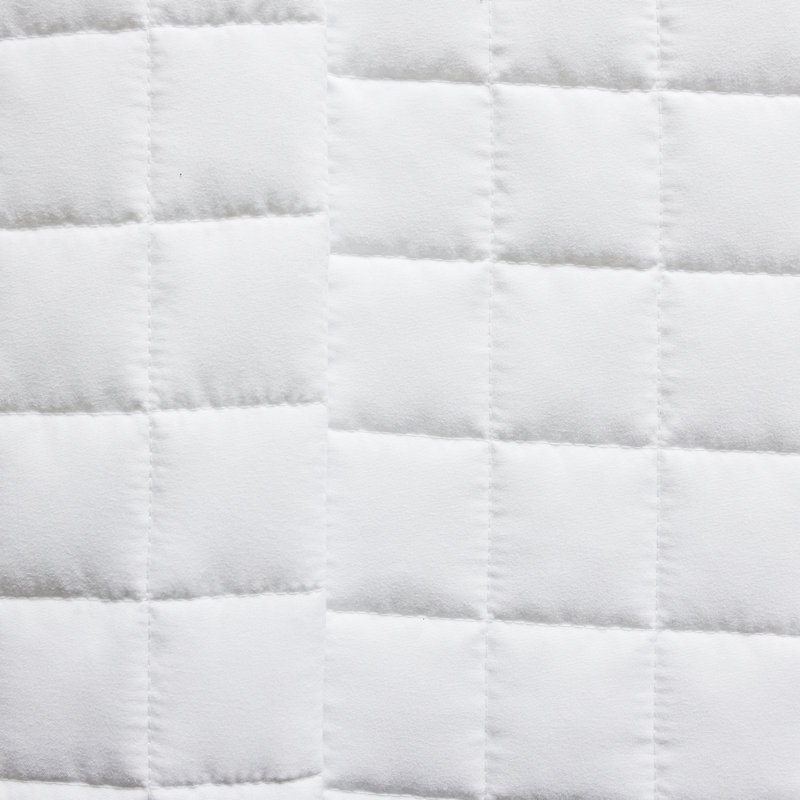 Couverture matelassée Lux California, Blanc, Grand lit