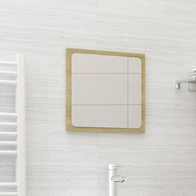 Dorma Wood Flat Wall Mirror