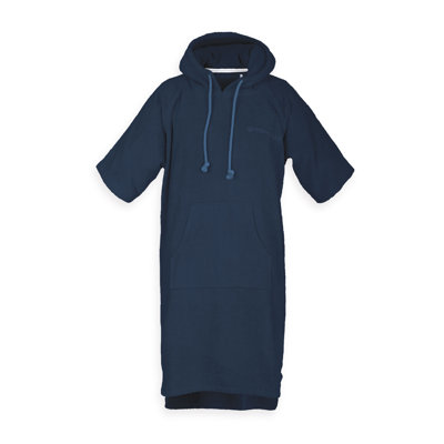 Cotton Terry Cloth Above Knee Bathrobe