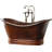 60" x 29" Pedestal Soaking Copper Bathtub-15366207