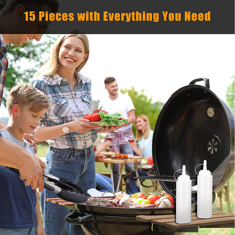 Ensemble d'outils de camping pour barbecue