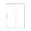 Porte de douche coulissante simple demi-cadre l 56 à 60 po x H 74 po-114016001