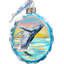 Keepsake 4'' Handmade Glass Holiday Shaped Ornament