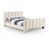 Tissu chenille beige