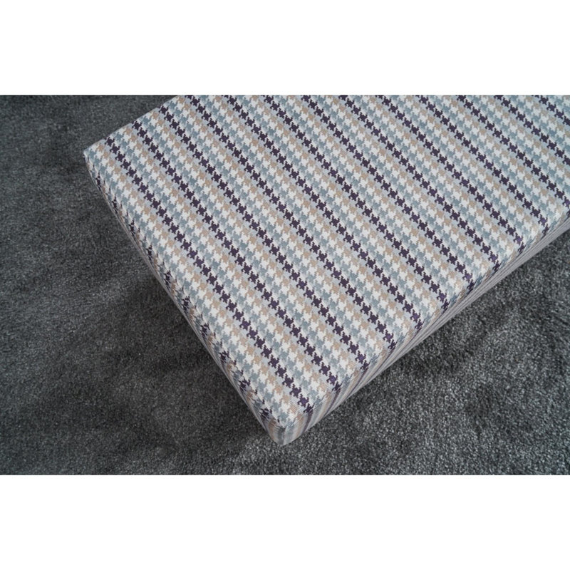 Pryear 83cm Wide No Pattern Pouffe Ottoman