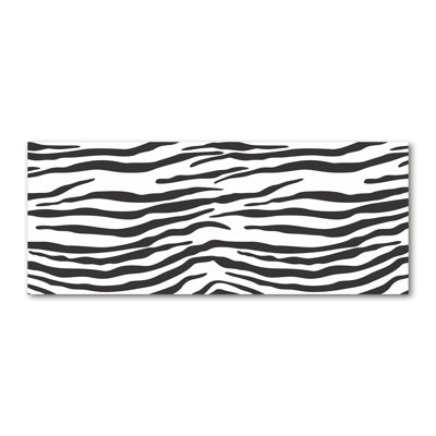 Zebra Background - Wrapped Canvas Print