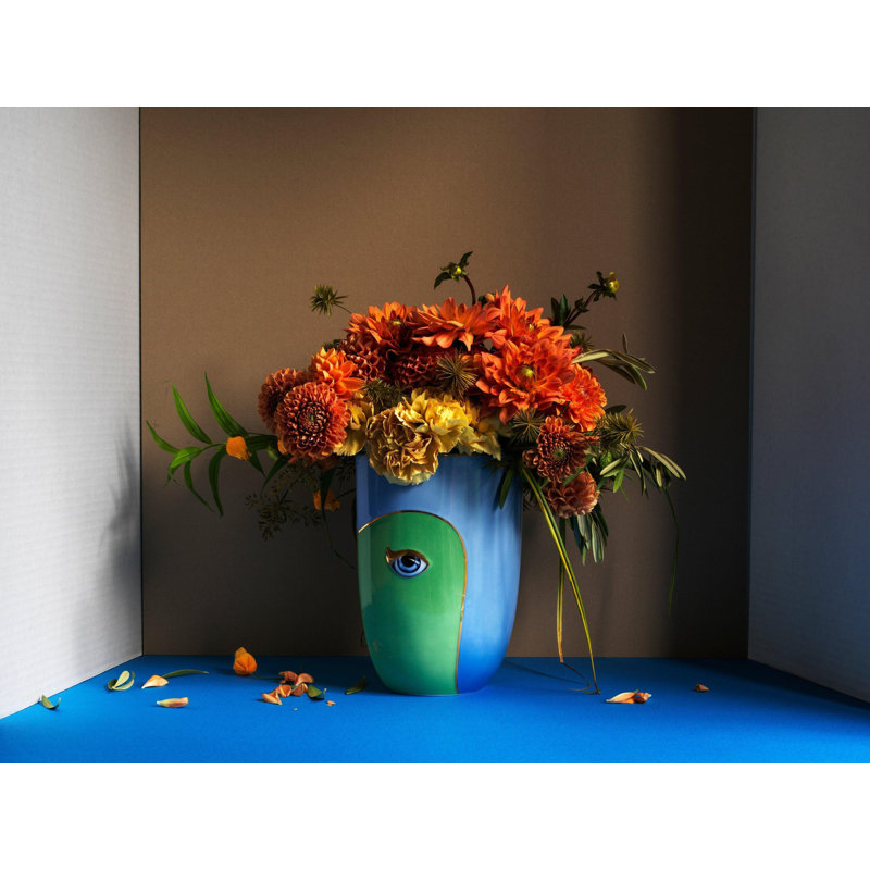 Lito Vase - Blue+Green