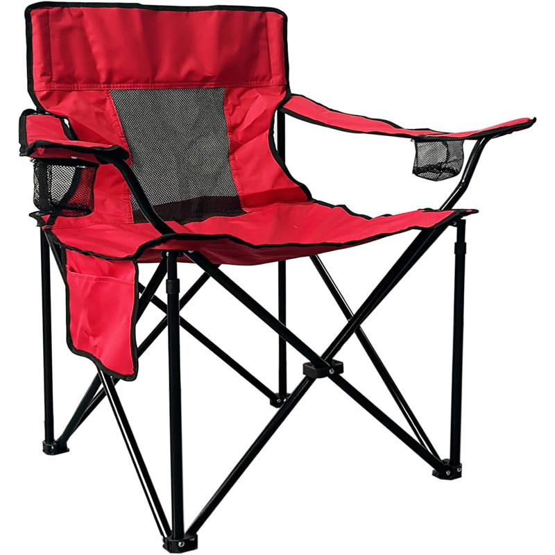 Folden Folding Camping Chair, Red