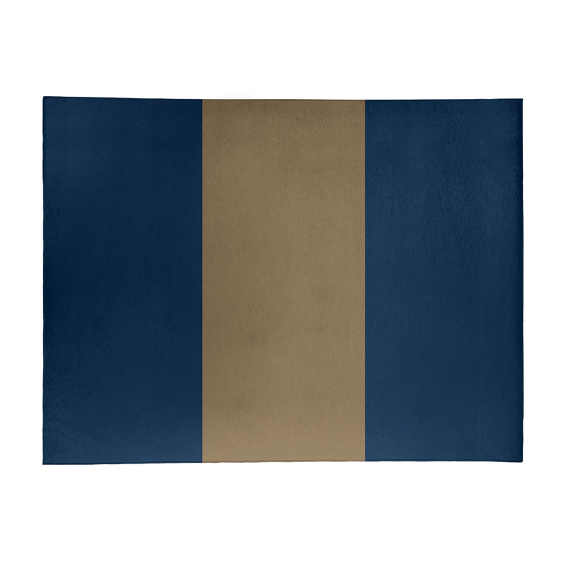 Tapis à rayures de football "la corne, Rectangle 8 pi x 10 pi