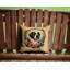 Coussin Saint Bernard and Flowers-464045782