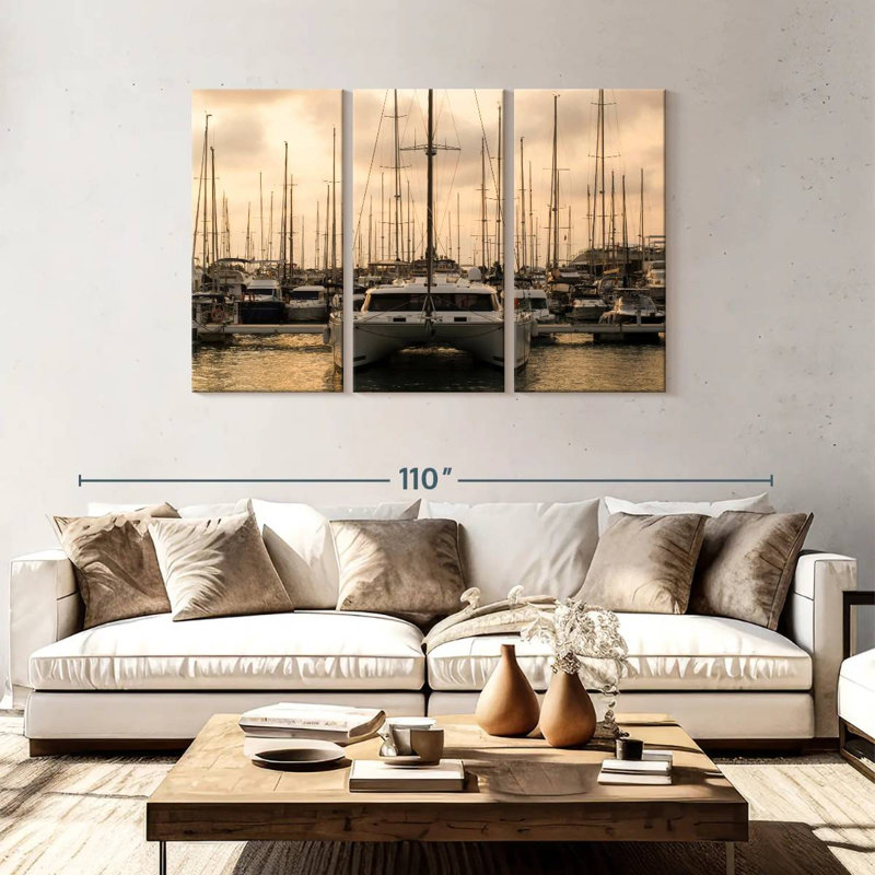 Mehar Mediterranean Catamaran, 48" H x 74" W