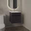 Meuble-lavabo flottant de 18 po avec une armoire et deux tablettes Primavera-1867488870