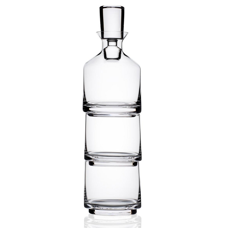 Ensemble de verres à whisky empilables trois-en-un Wine Enthusiast