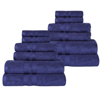 Quick-Drying Dobby Border Cotton Towel Set