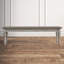 Banc en bois massif Lydia