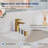 Single Hole Bathroom Faucet, Single Handle Bathroom Sink Faucet with Drain Assembly-125423817