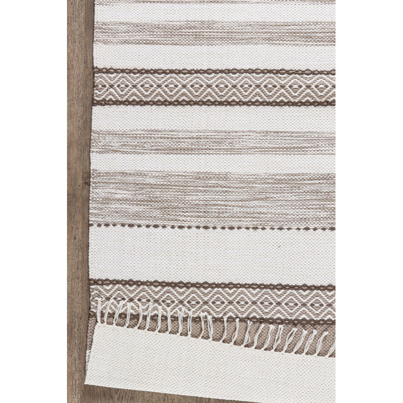 Puck Geometric Hand Woven Area Rug, Runner 70 x 300cm