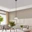 Industrial Antique Brass Effect Glass Light Shade