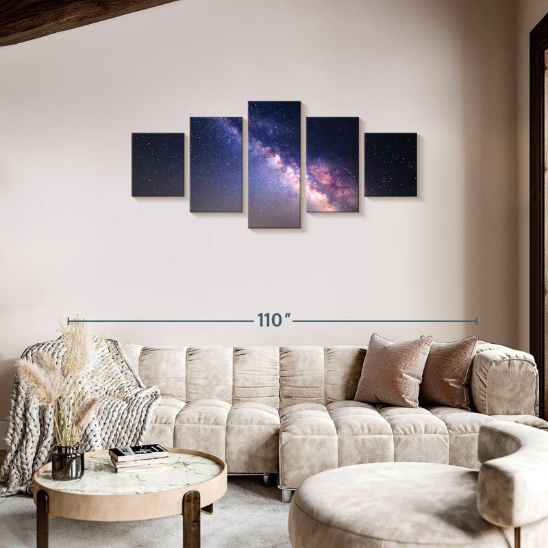 Star Sky, 34" H x 74" W