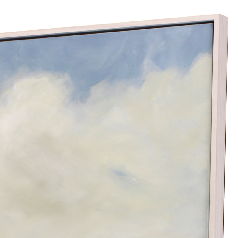 «Chylar II» par Liz Jardine - peinture à cadre flottant sur toile