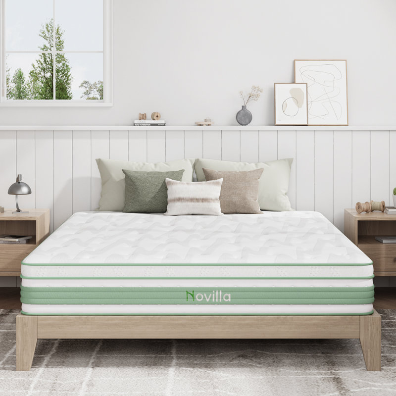 Matelas hybride Novilla, Très grand californien, 10"